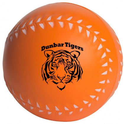 Orange Custom Imprinted Mood Baseball Stress Toys | Promotional Stress Baseballs | Color Changing Stress Toys